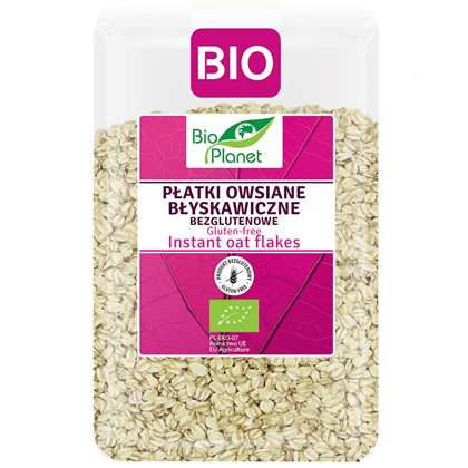 PŁATKI owsiane BŁYSKAWICZNE Bezglutenowe BIO 1kg