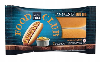 Bułka hot dog ROLLS bezglutenowa Nutrifree 65g