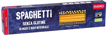 FARMO Makaron SPAGHETTI kukurydziano-ryżowy BEZGL