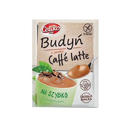 CELIKO budyń na szybko caffe latte z wapniem