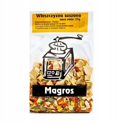 MAGROS włoszczyzna suszona 75g BEZ GLUTENU