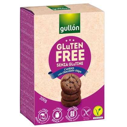 GULLON  COOKIES CZEKOLADOWE BEZGLUTENOWE