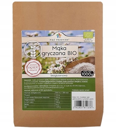 Pięć Przemian mąka gryczana BIO 1 kg