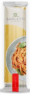 SANLETTI  BEZGLUTENOWY MAKARON spaghetti 340g