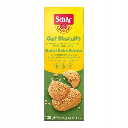 SCHAR Oat biscuits owsiane ciastka 130g