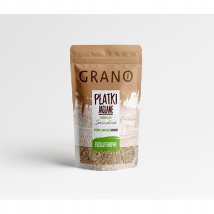 płatki jaglane bezglutenowe 400g Grano