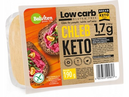 Balviten Chleb LOW CARB BEZ glutenu KETO