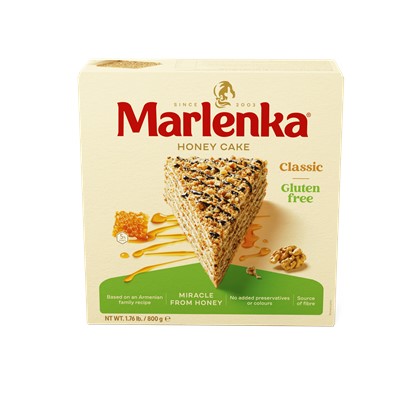 BEZGLUTENOWY TORT MIODOWY "MARLENKA" 800g