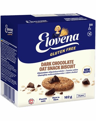 ELOVENA Ciastka owsiane z czekoladą