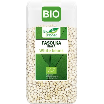 FASOLKA BIAŁA BIO (POLSKA) 400g - BIO PLANET