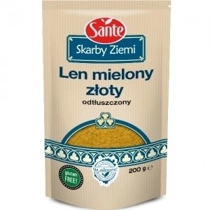 SANTE Skarby Ziemi len złoty mielony bez glutenu