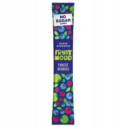 FRUIT MOOD 10g Batonik owocowy - żurawina borówka