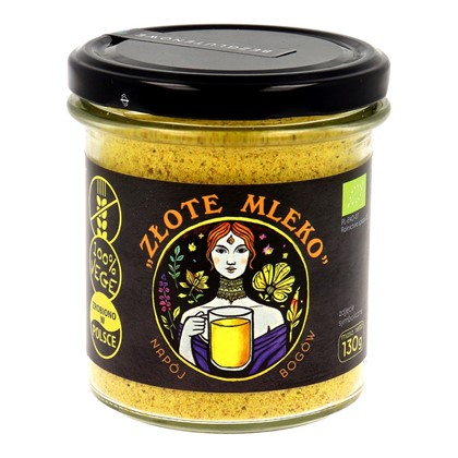 Złote mleko BIO 130 g - Pięć Przemian