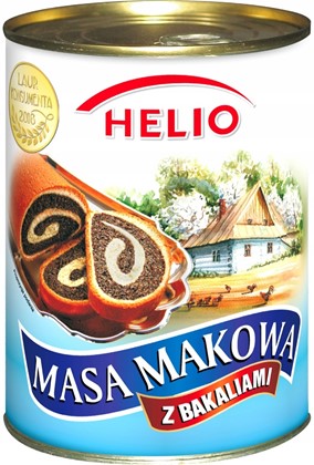 HELIO MASA MAKOWA Z BAKALIAMI bezglutenowa 850g