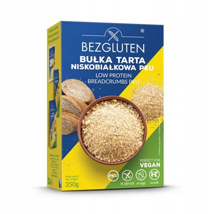 BEZGLUTEN bułka tarta PKU niskobiałkowa