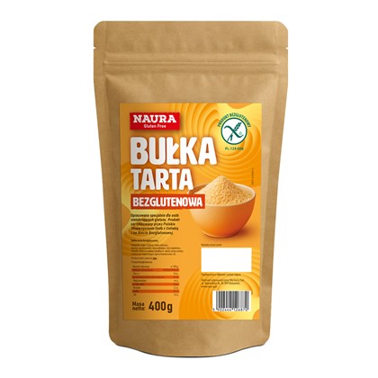 Naura Bułka tarta bezglutenowa 400 g