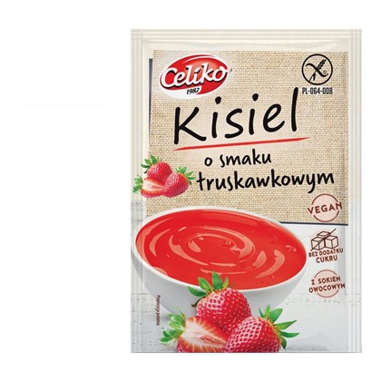 CELIKO kisiel truskawkowy bezglutenowy