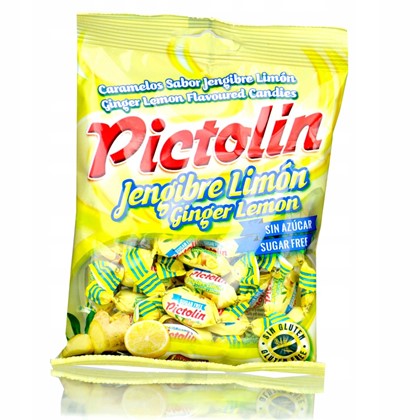 Pictolin Ginger&Lemon imbirowo-cytrynowe karmelki