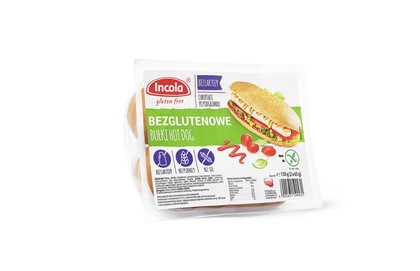 INCOLA BUŁKA HOT DOG BEZGLUTENOWA