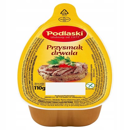 Podlaski Przysmak drwala bezglutenowa 110g DROSED