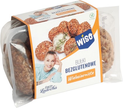 WISO bułki wieloziarniste bezglutenowe 240g 4x60g