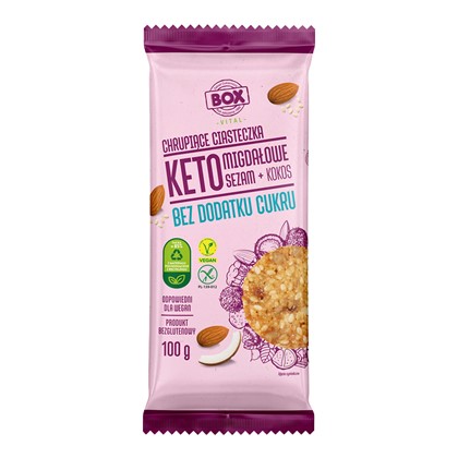 ZPC BOX Ciastka migdałowe sezam kokos