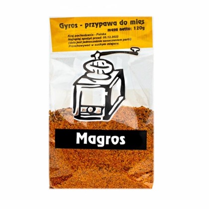 MAGROS  PRZYPRAWA DO MIĘS GYROS