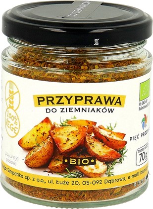 Przyprawa do ziemniaków BIO 70 g Pięć Przemian