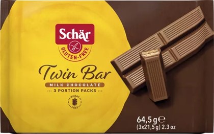 SCHAR TWIN BAR WAFELKI W CZEKOLADZIE