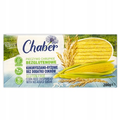 Chaber pieczywo chrupkie kukurydziano ryżowe 200g