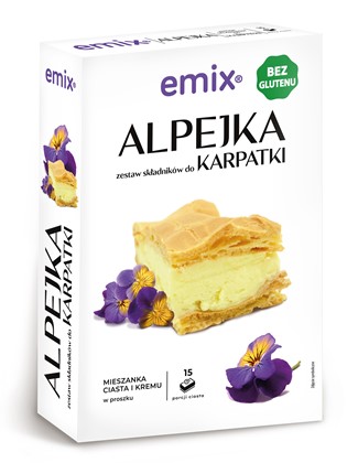 EMIX alpejka mieszanka ciasto + krem bezglutenowa