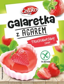CELIKO GALARETKA Z AGAREM TRUSKAWKA