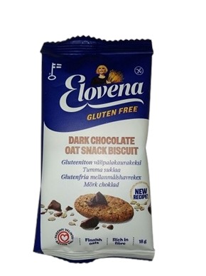 ELOVENA Ciastka owsiane z czekoladą