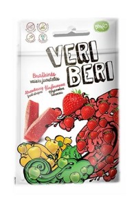 VERI BERI ŻELKI OWOCOWE TRUSKAWKA