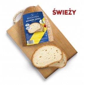 BEZGLUTEN CHLEB bochenek świeży jasny
