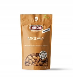 Migdały select nonpareil 150 g Kresto