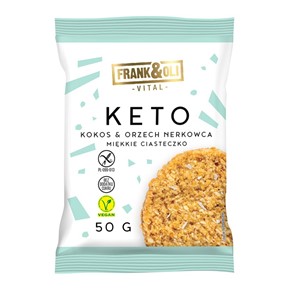 FRANK&OLI CIASTECZKO KETO kokos i orzech nerkowca