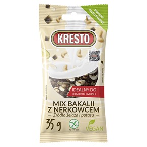 Kresto Mix bakalii z nerkowcami bezglutenowy 35g