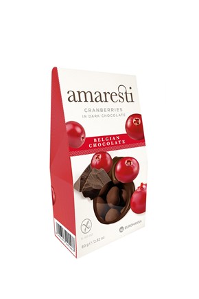 AMARESTI ŻURAWINA W CZEKOLADZIE bez glutenu