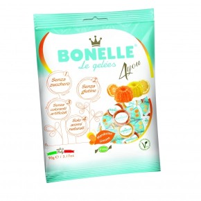 BONELLE ŻELKI O SMAKU CYTRYNY I MANDARYNKI 90g