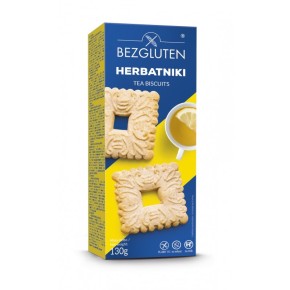 BEZGLUTEN HERBATNIKI BEZGLUTENOWE 130g