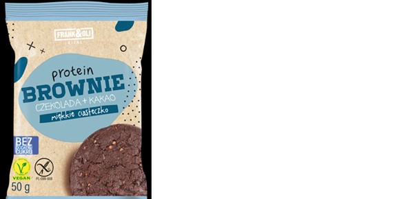 FRANK&OLI CIASTECZKO Proteinowe Brownie Wegańsk.