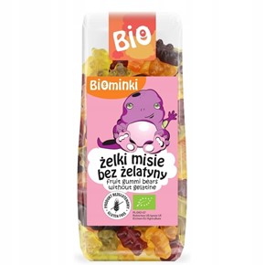 ŻELKI  MISIE BEZ ŻELATYNY BEZGLUTENOWE