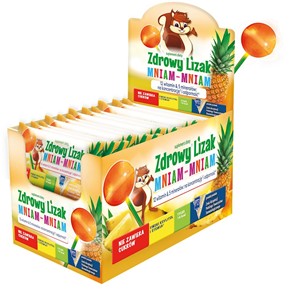 ZDROWY LIZAK MNIAM MNIAM ANANAS BEZ GLUTENU