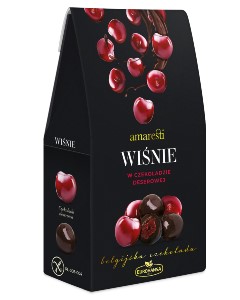 AMARESTI WIŚNIE W CZEKOLADZIE bez glutenu