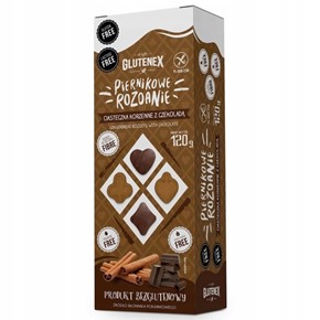 GLUTENEX Piernikowe rozdanie ciasteczka z czekolad