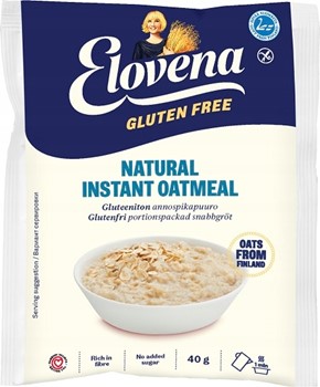 ELOVENA płatki owsiane bez glutenu instant 40g