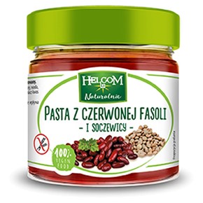 HELCOM PASTA CZERWONA FASOLA I SOCZEWICA