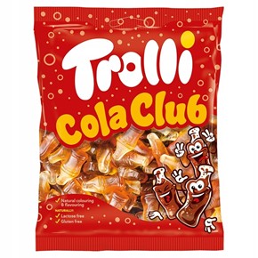 Żelki TROLLI Cola Club bez glutenu 100g