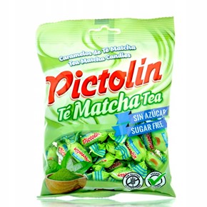 Pictolin Matcha TEA 65g - cukierki z ekstraktem